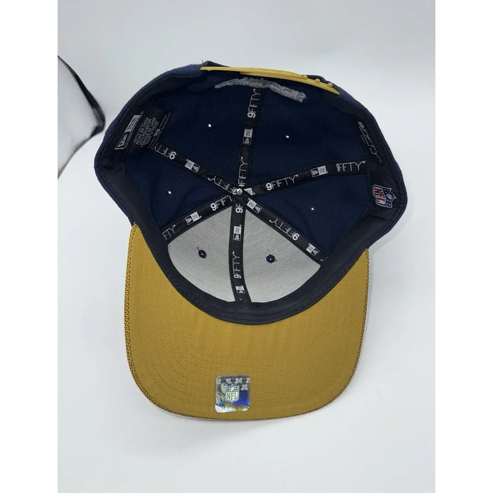 DALLAS COWBOYS New Era 9FIFTY Hat Cap Blue Gold NFL Star Texas Football